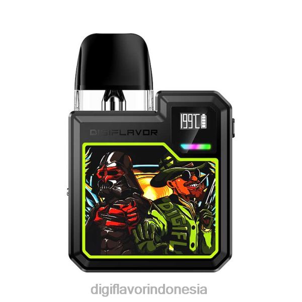 Digiflavor Jakarta - Digiflavor Digi-Q paket pod RV64V52 prajurit gelap