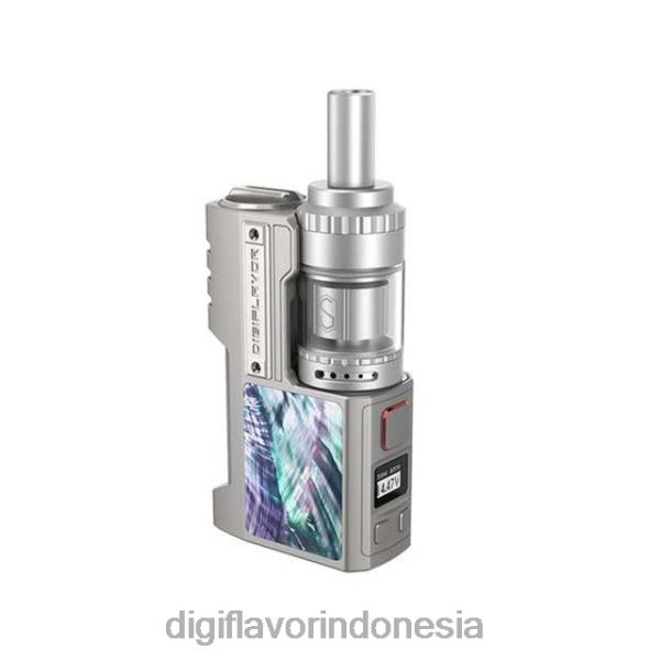 Digiflavor Indonesia - Digiflavor Z1 SBS kit dengan sirene 3 gta RV64V111 cangkang kerang abu-abu perak