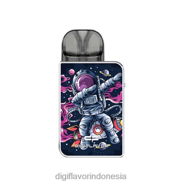 Geekvape Digiflavor Pod - Digiflavor U paket pod RV64V59 perak antariksa