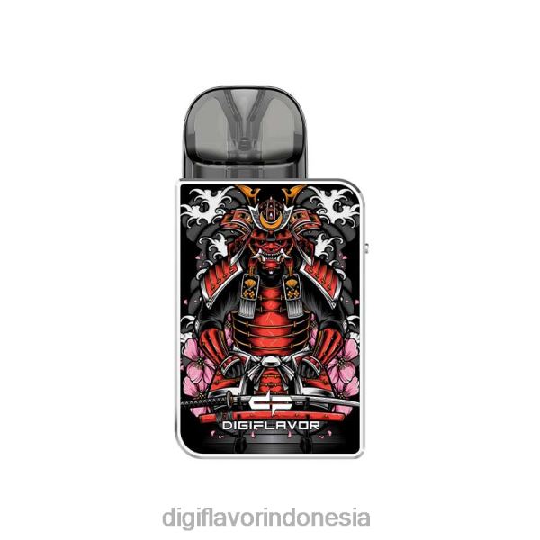 Geekvape Digiflavor Review - Digiflavor U paket pod RV64V58 samurai perak