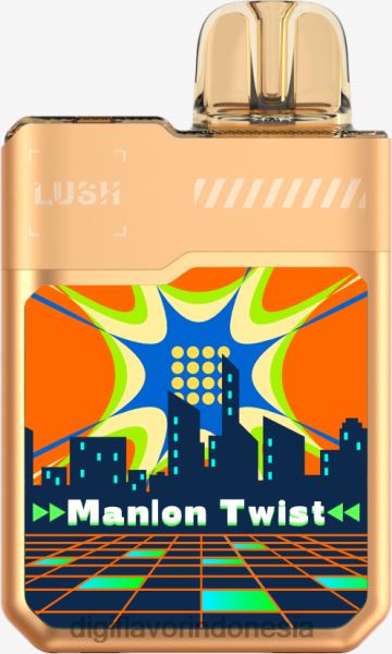 Digiflavor Geekvape Flavors - Digiflavor Geekbar LUSH sekali pakai RV64V7 putaran manlon